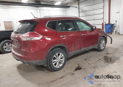 2016 Nissan Rogue Sv z USA, uszkodzony, nr VIN KNMAT2MV2GP653508